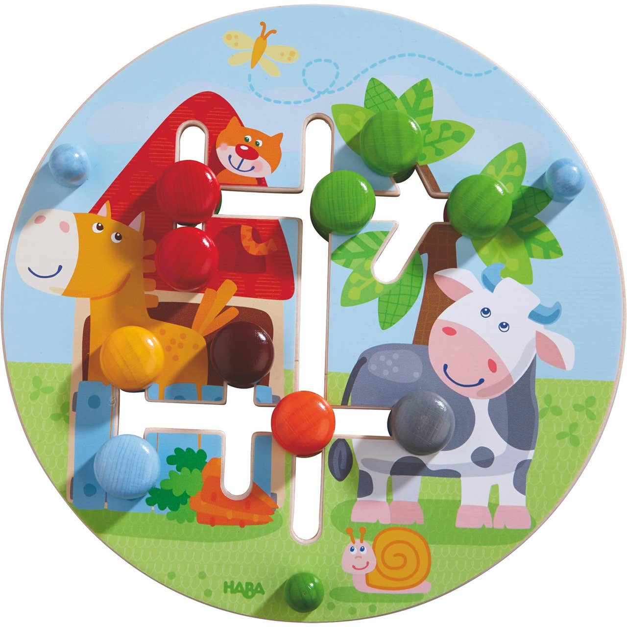 Motor Skills Board: On The Farm