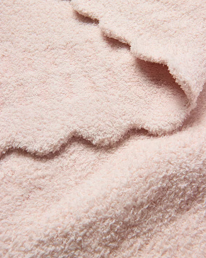 Cozychic Seashell Texture Stroller Blanket