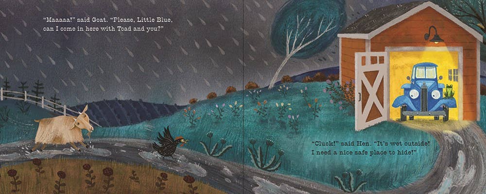 Good Night, Little Blue Truck Hardcoverk