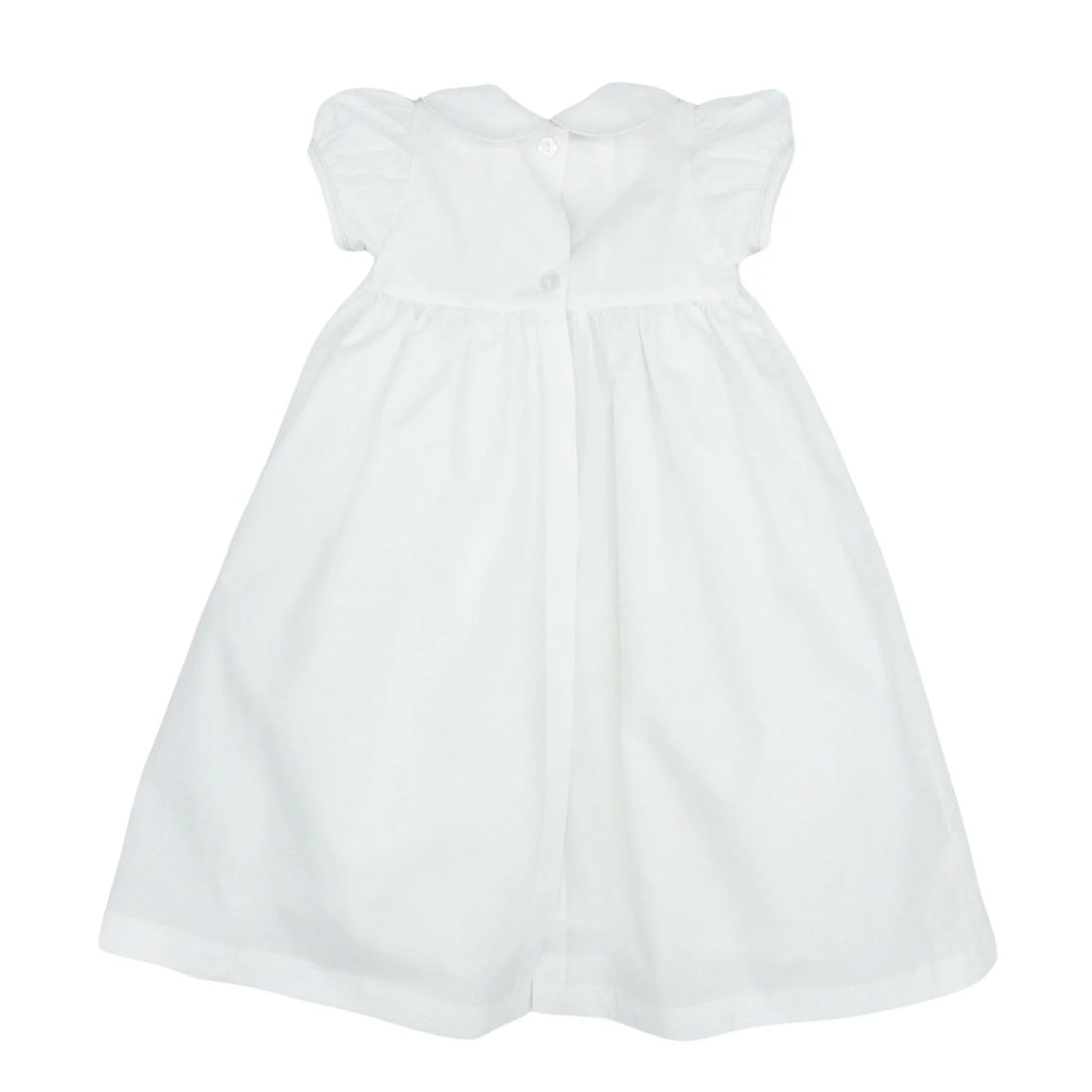 White Smocked Christening Daygown