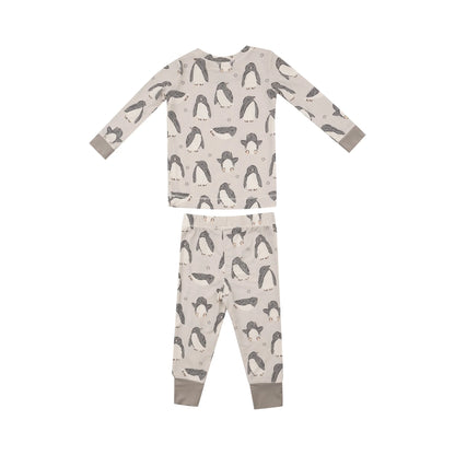 LS Loungewear Set: Penguin Pals