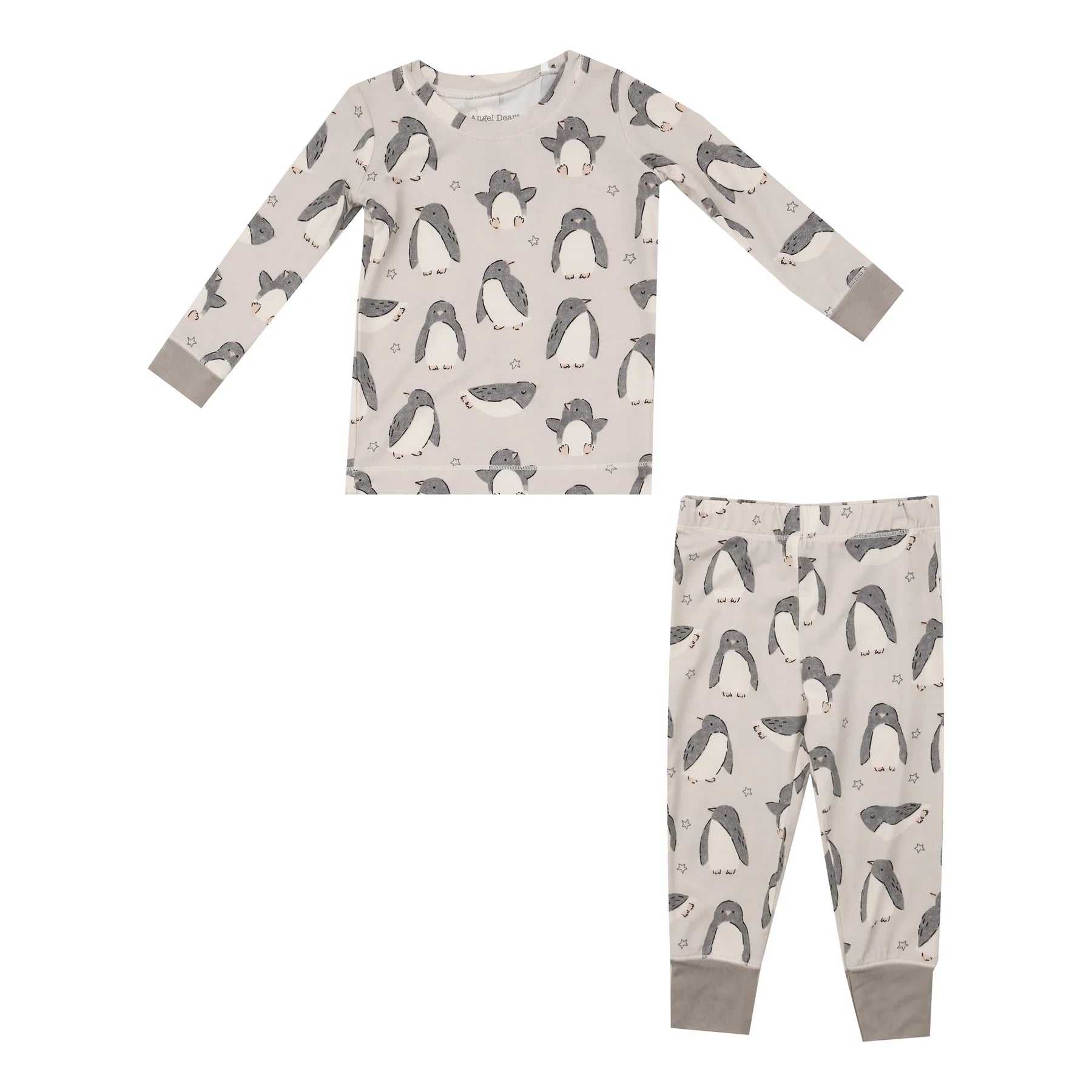 LS Loungewear Set: Penguin Pals