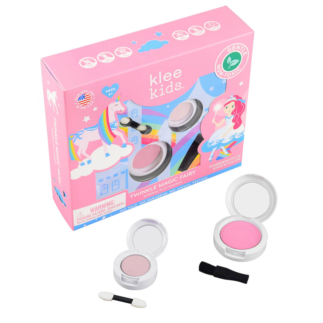 Klee Kids Play Makeup 2-PC Kit: Twinkle Magic Fairy