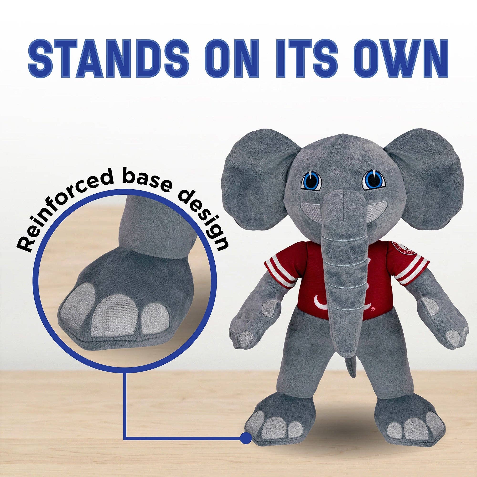 Bleacher Creatures Alabama Crimson Tide Big Al 18" Collegiate Mascot Plush Figure