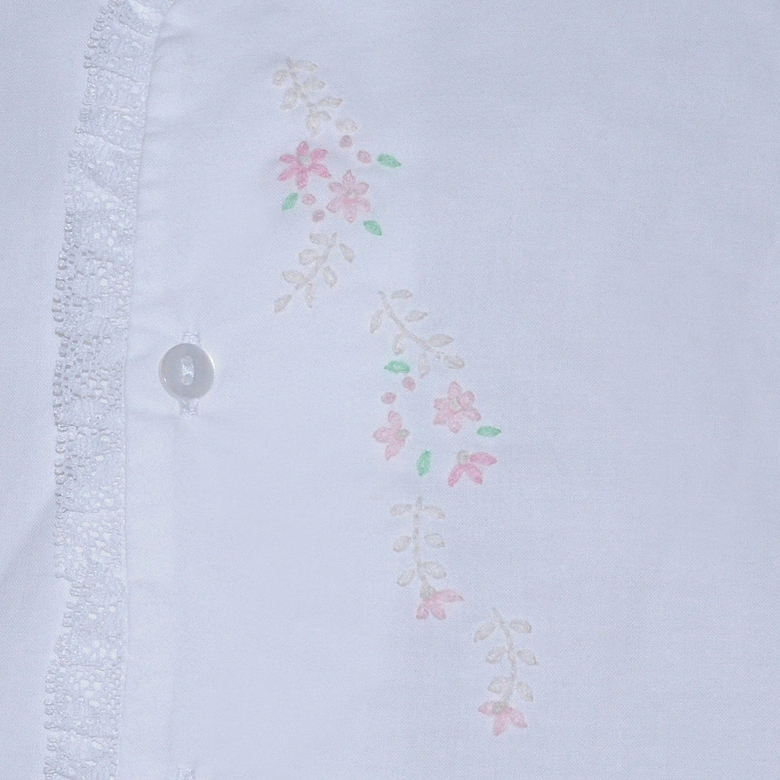 White Blanche Diaper Set