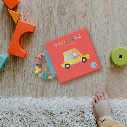 Vehicles: My First Rattle Board Book