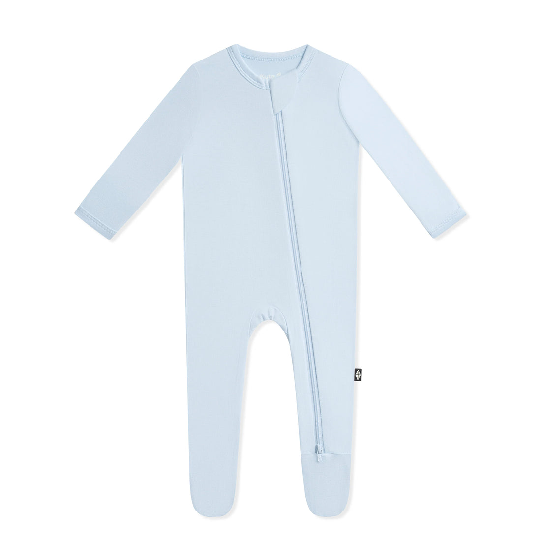 Kyte Baby Zippered Footie: Breeze