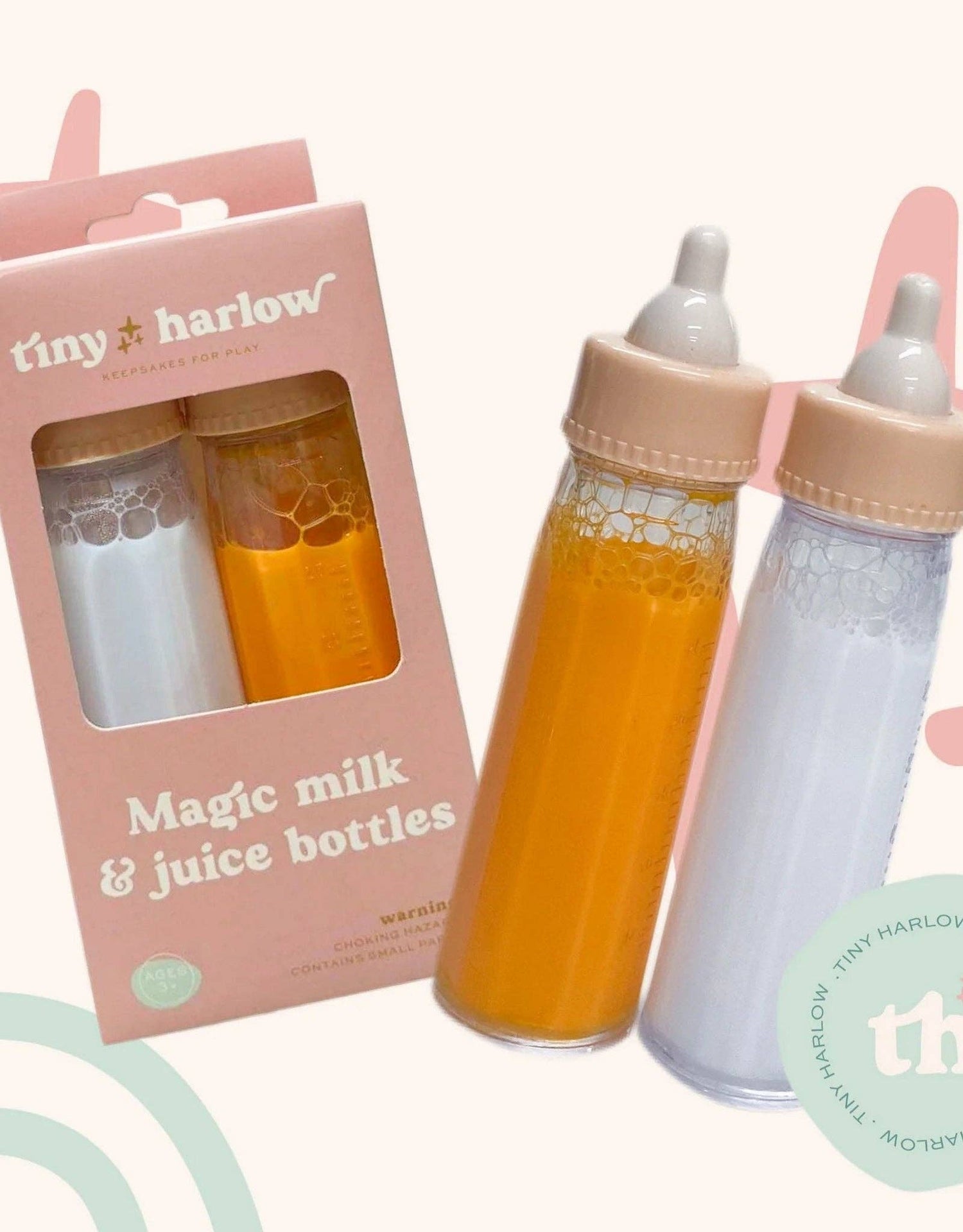 Tiny Tummies Bottled Milk and Juice Set