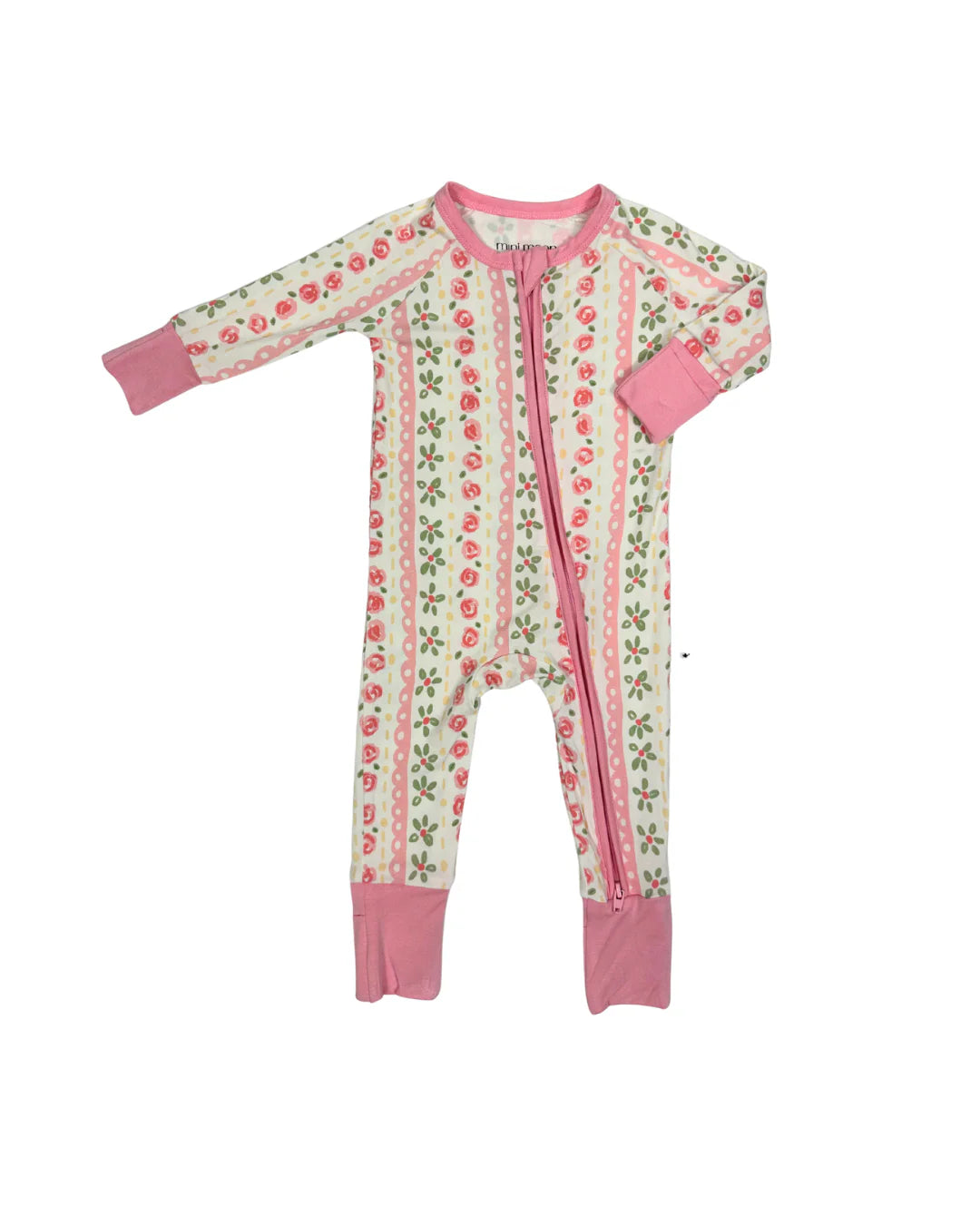2-Way Zipper Romper: Meadow Dreams