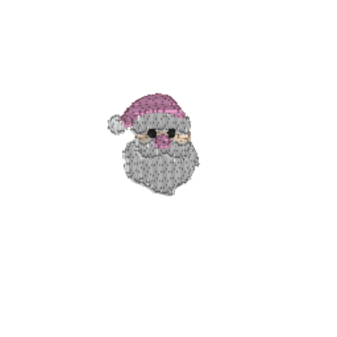 Santa Face Motif