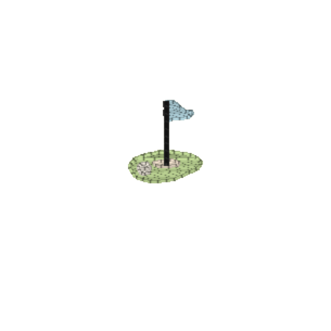 Golf Hole Motif