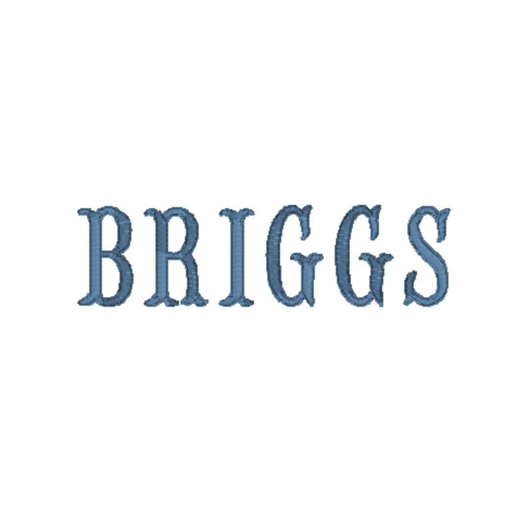 Briggs Font