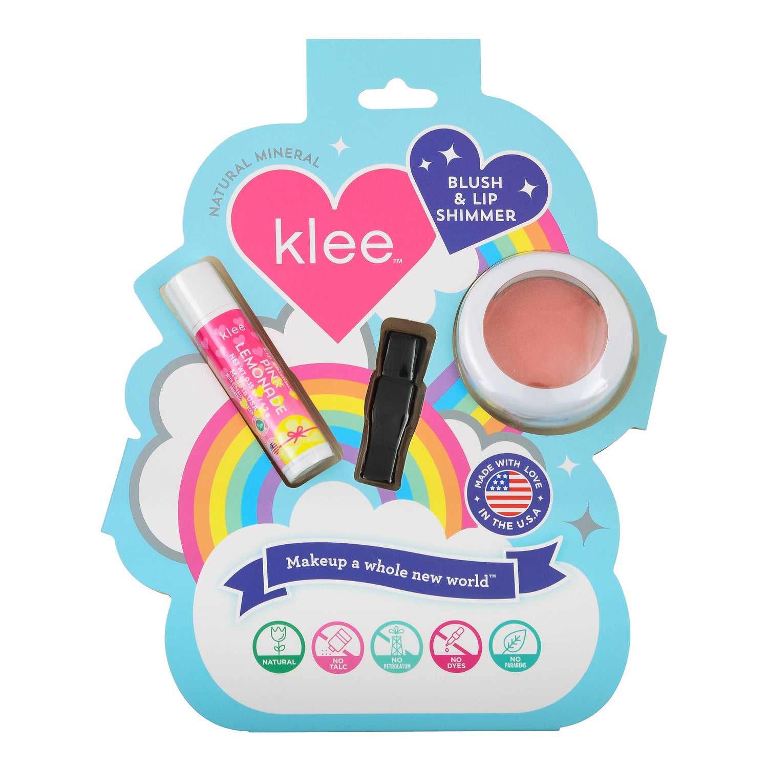 Blush and Lip Shimmer Set: Sweet Cherry Spark