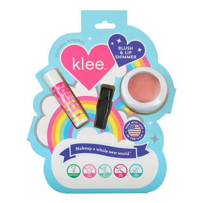 Blush and Lip Shimmer Set: Sweet Cherry Spark