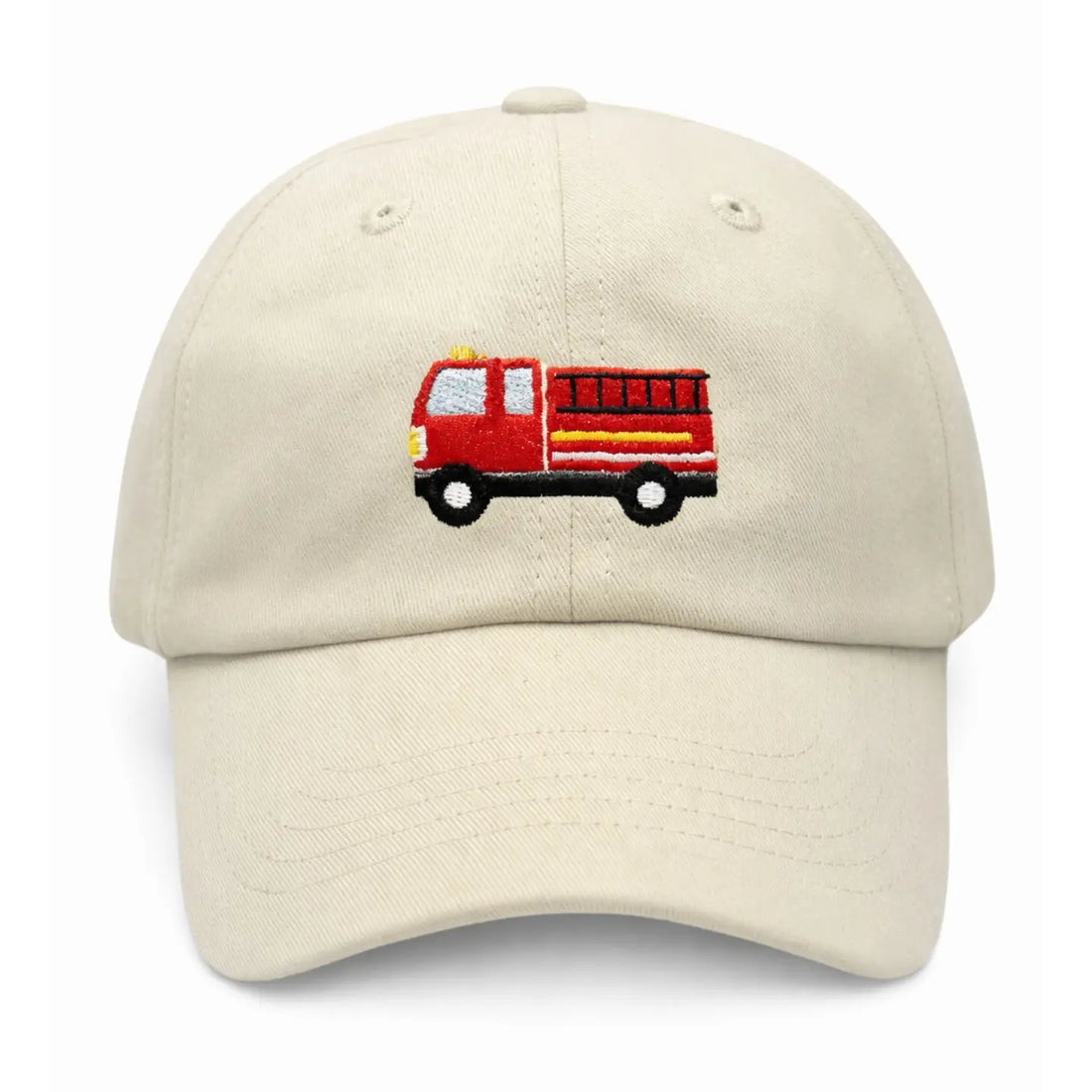 Firetruck Embroidered Baseball Hat
