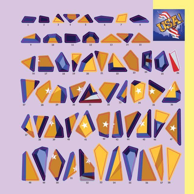 Paint by Sticker Kids: America: Sticker Book
