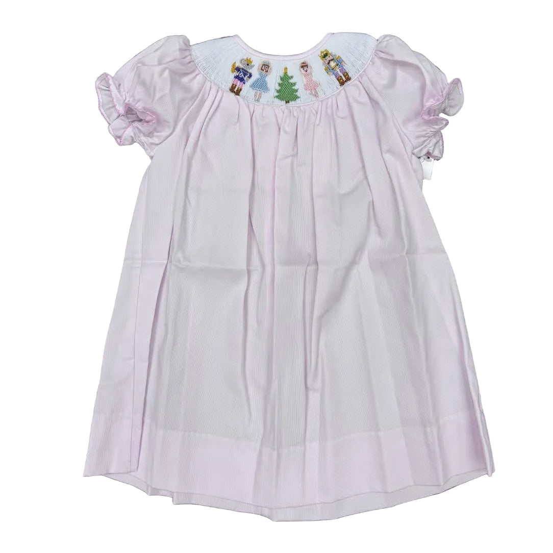 Nutcracker Smocked Bishop Dress