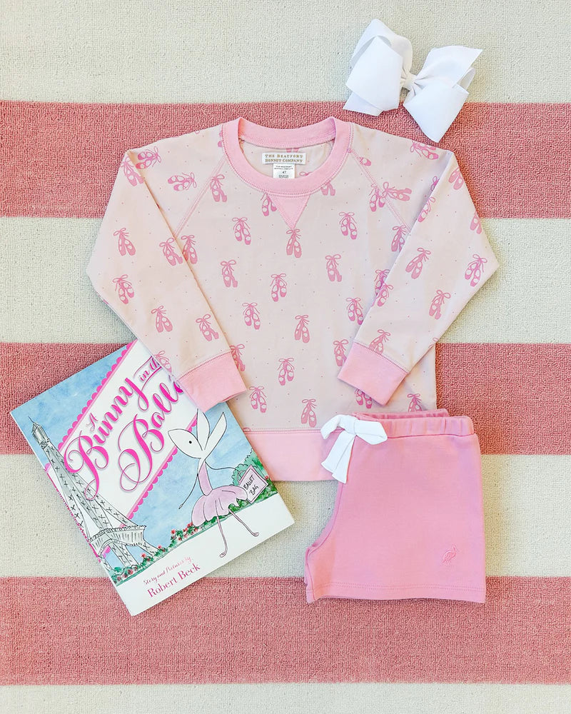 TBBC Cassidy Comfy Crewneck: On Pointe