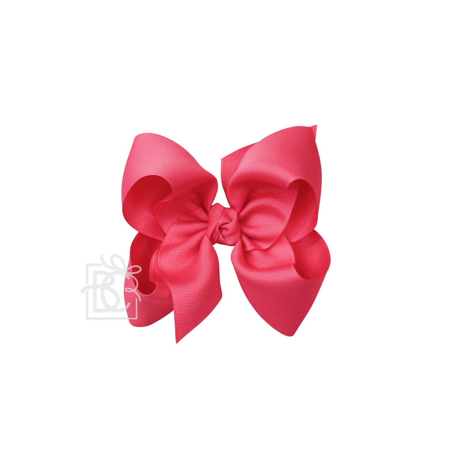 5.5&quot; Hairbow on Alligator Clip: French Pink