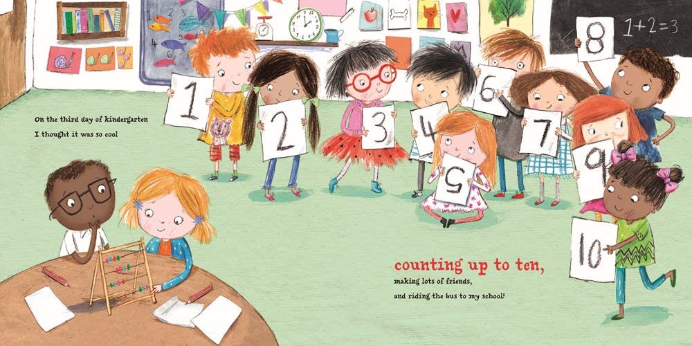 On the First Day of Kindergarten Book
