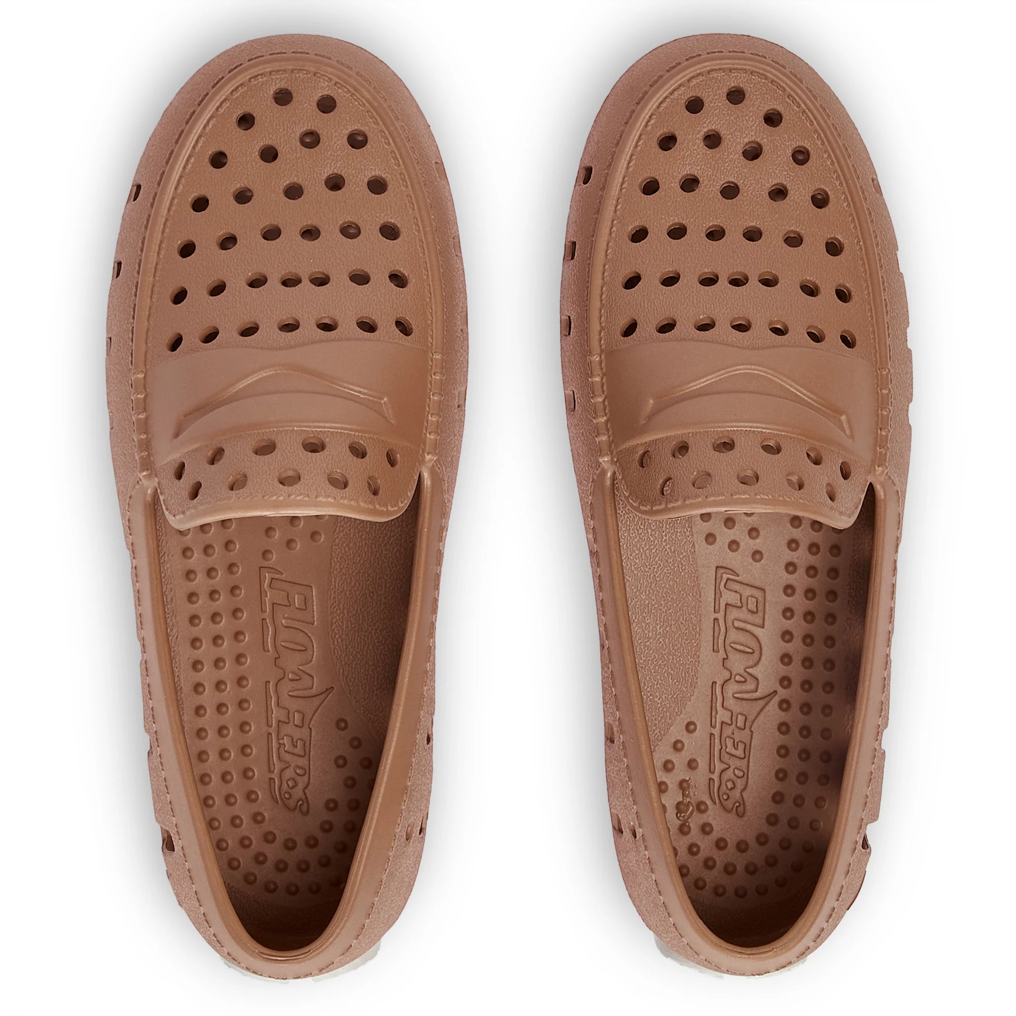 Floafers Prodigy Drive: Tan/Bright White