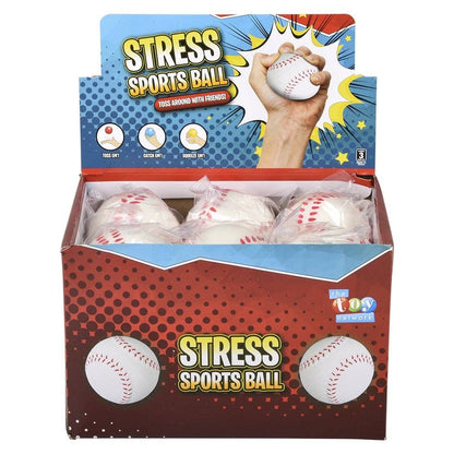 2.5" Baseball Stress Ball Fidget Toy