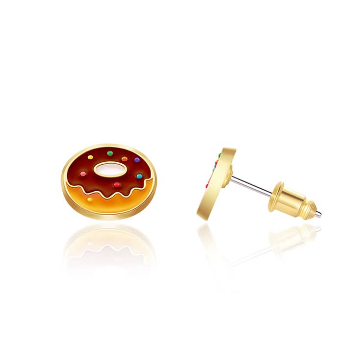 Yummy Donut Cutie Stud Earrings