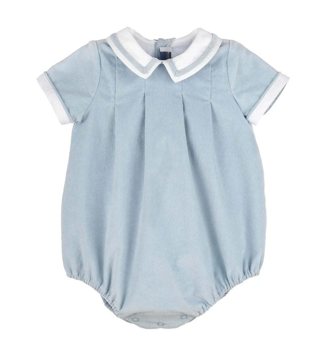 Vintage Cord Boy Bubble: Blue