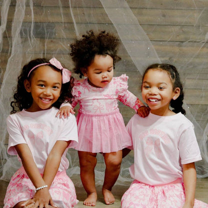 Big Sister Bow Short Sleeve T-Shirt