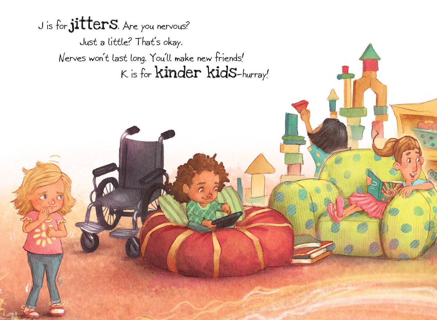 K is for Kindergarten Picture Book