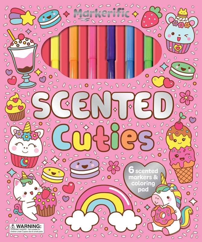 Markerific: Scented Cuties Coloring Kit