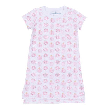 Precious Pumpkins SS Toddler Nightdress: Pink