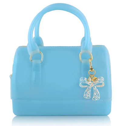 Ruby Turquoise Handbag: Closer to Heaven Edition (Bow Charm)