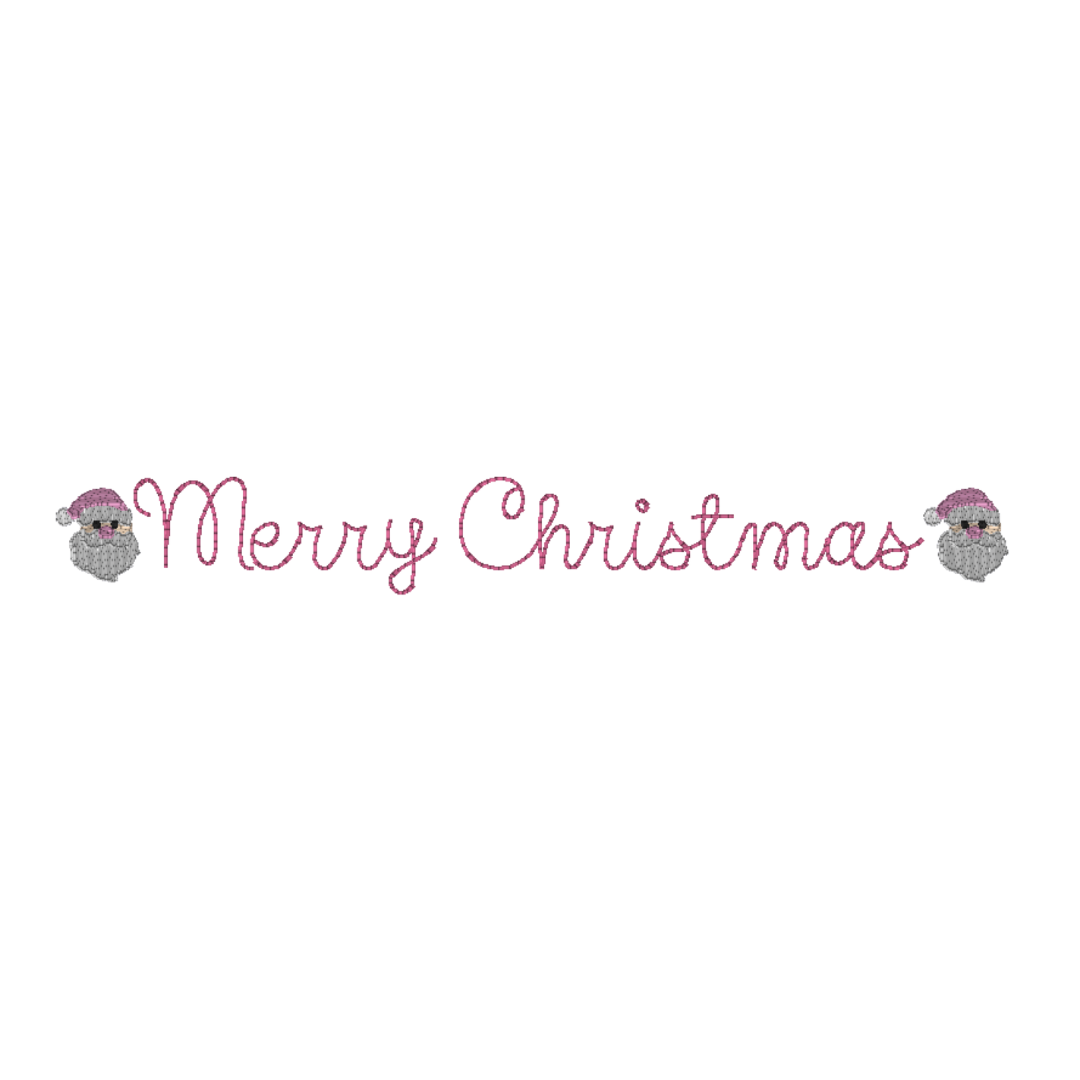 Santa Face Motif