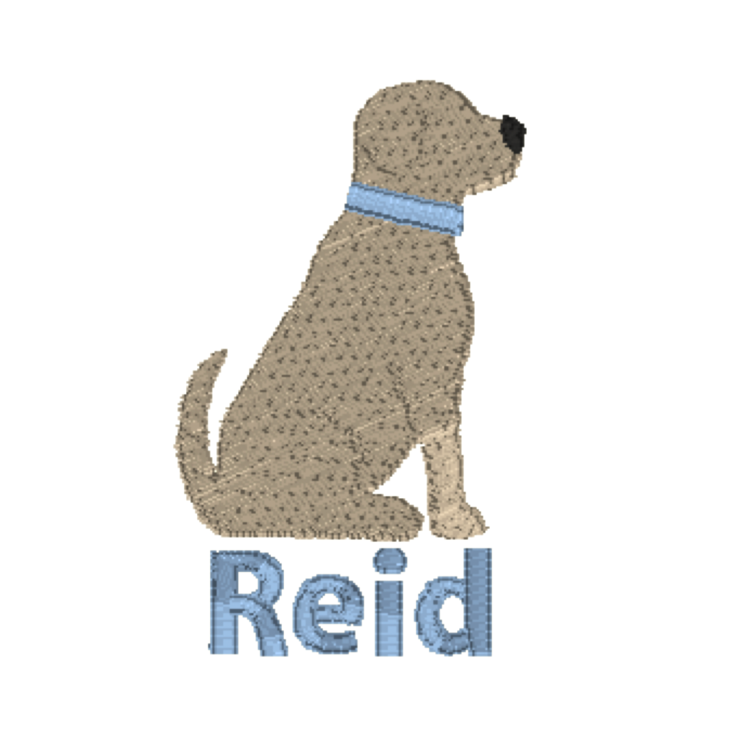 Lab Puppy Motif