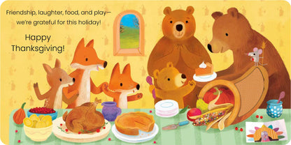 Thanksgiving Friends Board Book