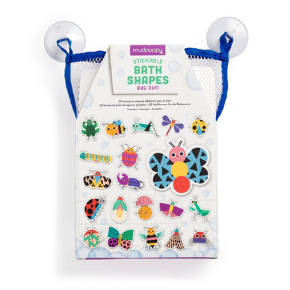 Bug Out! Stickable Foam Bath Shapes