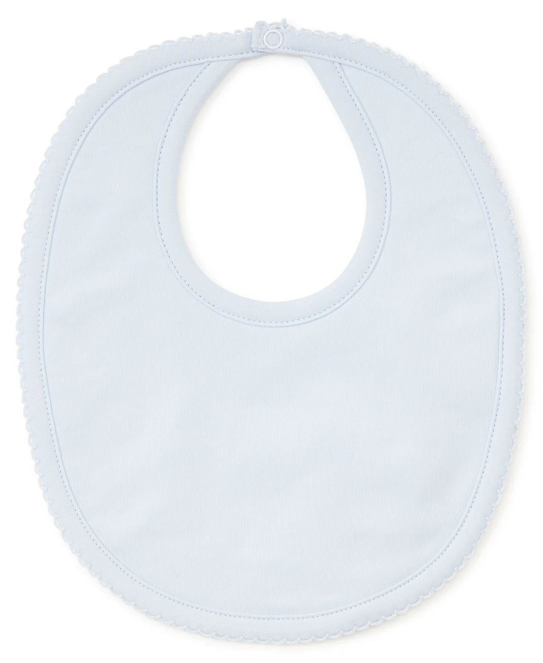 Basics Bib: Light Blue with Light Blue Trim
