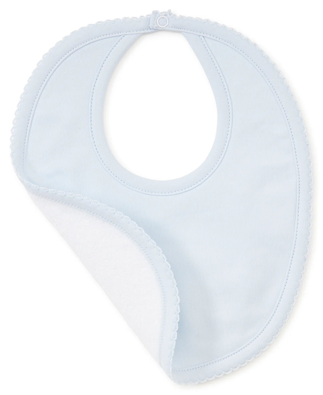 Basics Bib: Light Blue with Light Blue Trim
