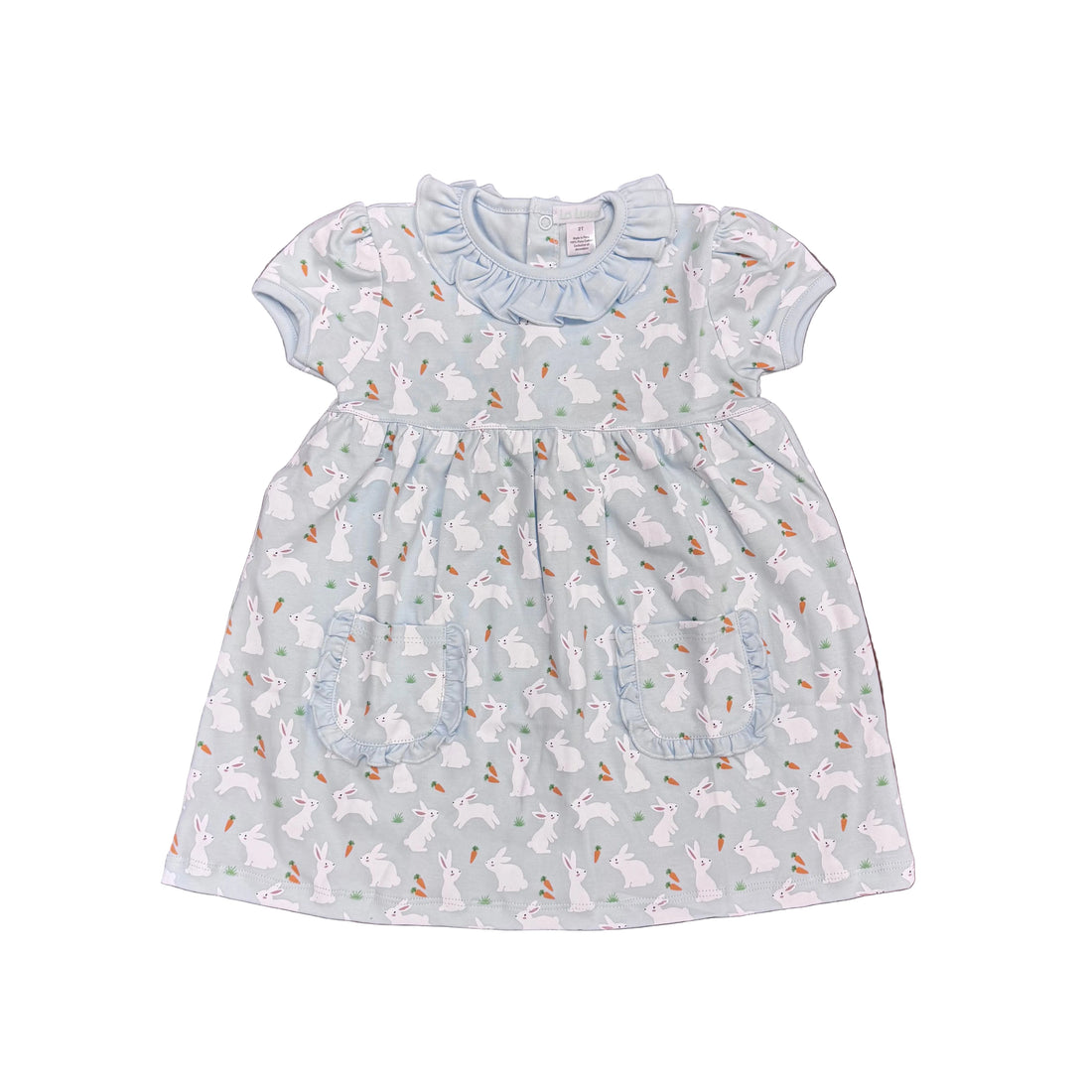 Easter Bunny Knit Dress with Pockets