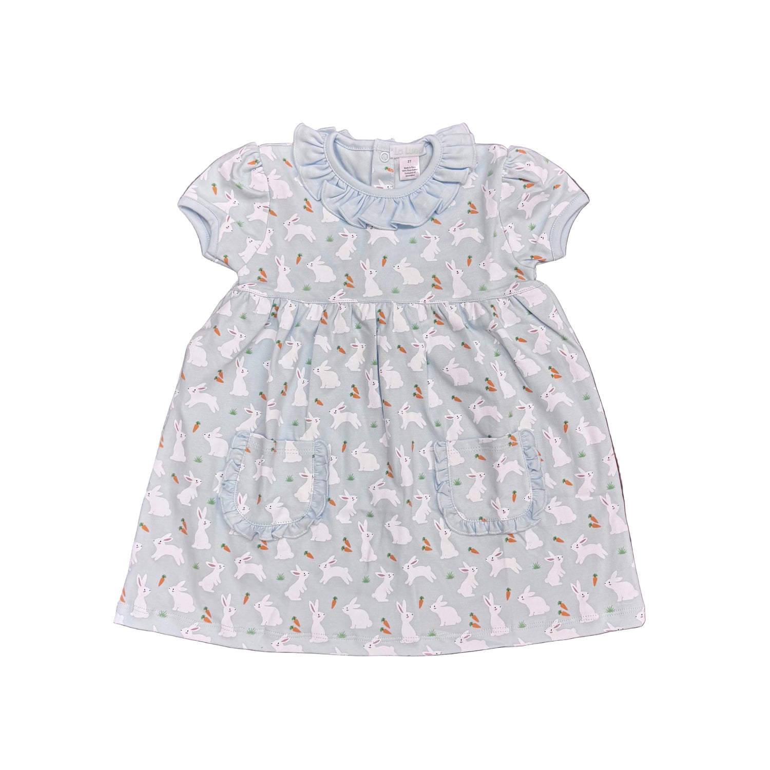 Easter Bunny Knit Dress with Pockets
