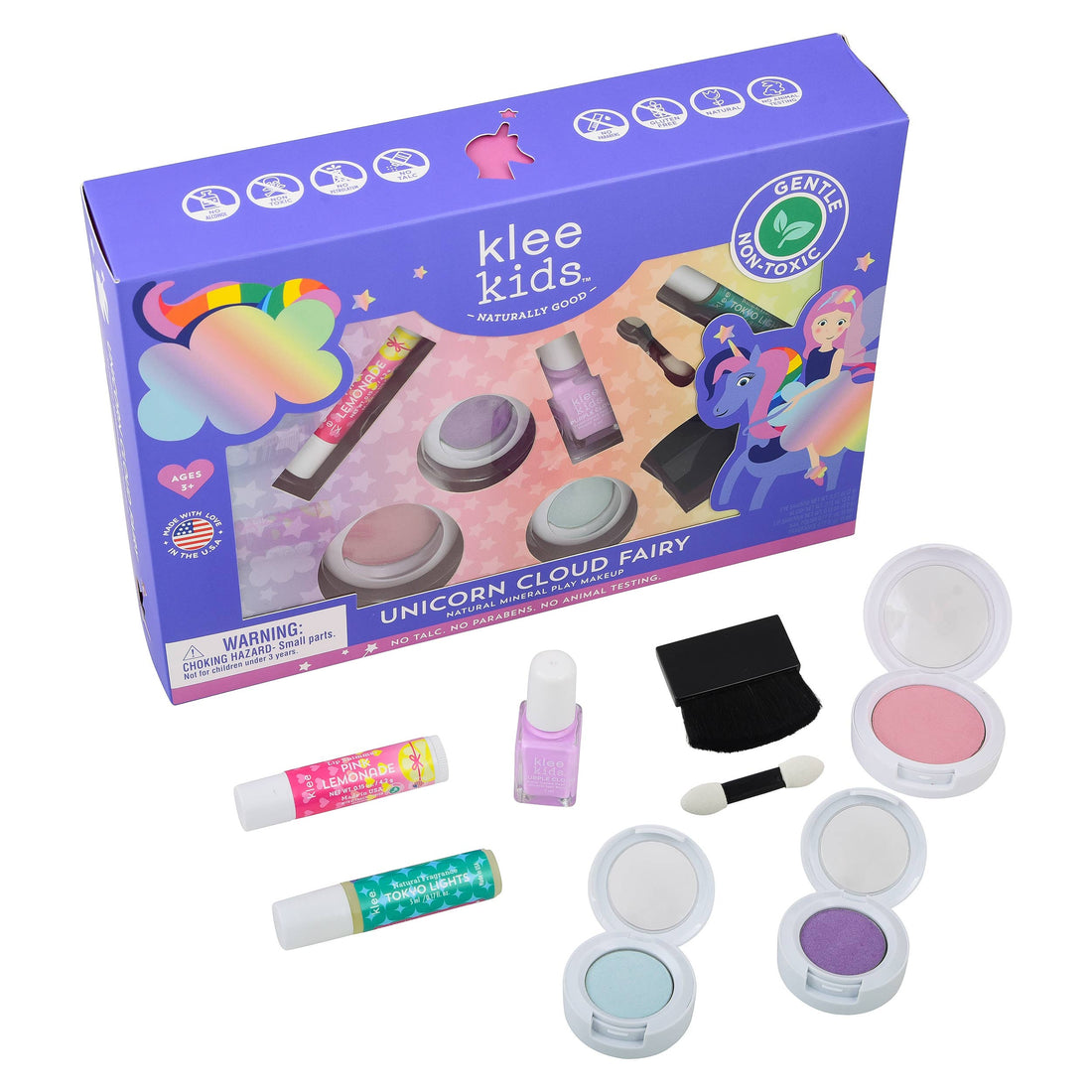 Klee Kids Deluxe Makeup Kit: Unicorn Cloud Fairy