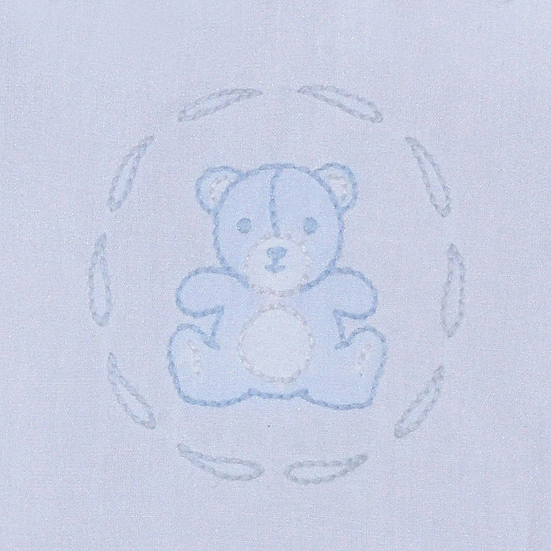 Bailey Diaper Set with Teddy Bear Embroidery