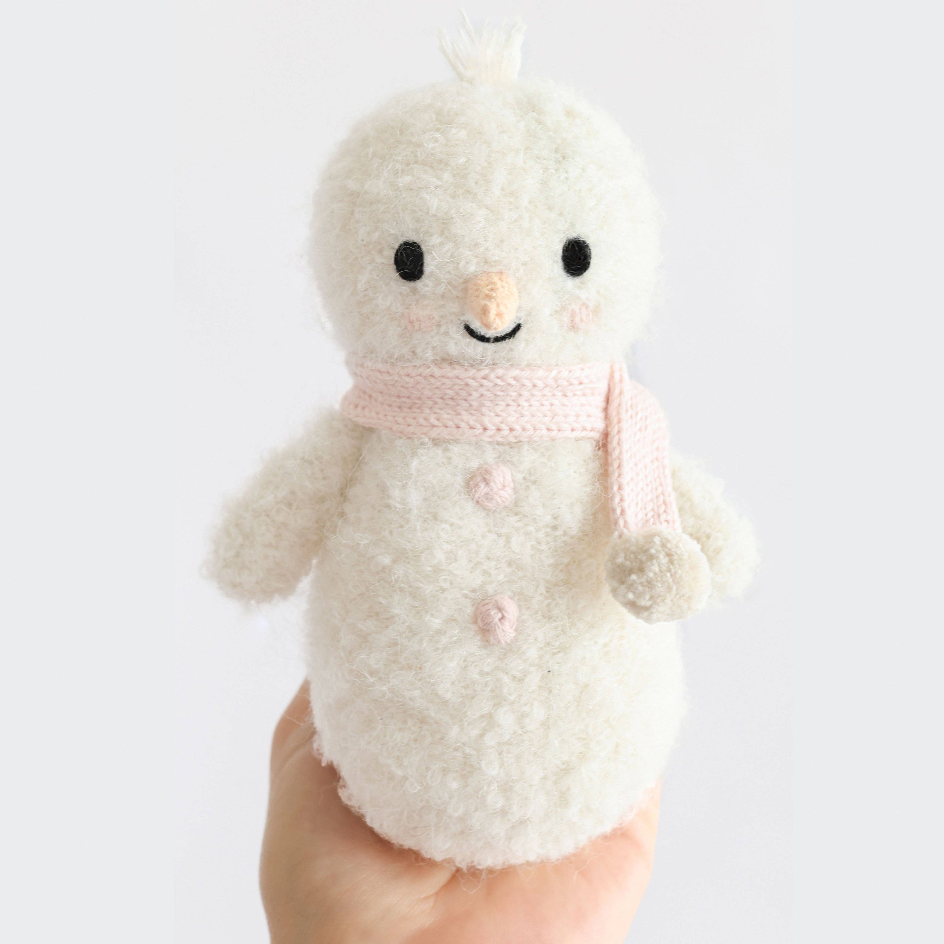 Cuddle + Kind Baby Snowman (Blush)