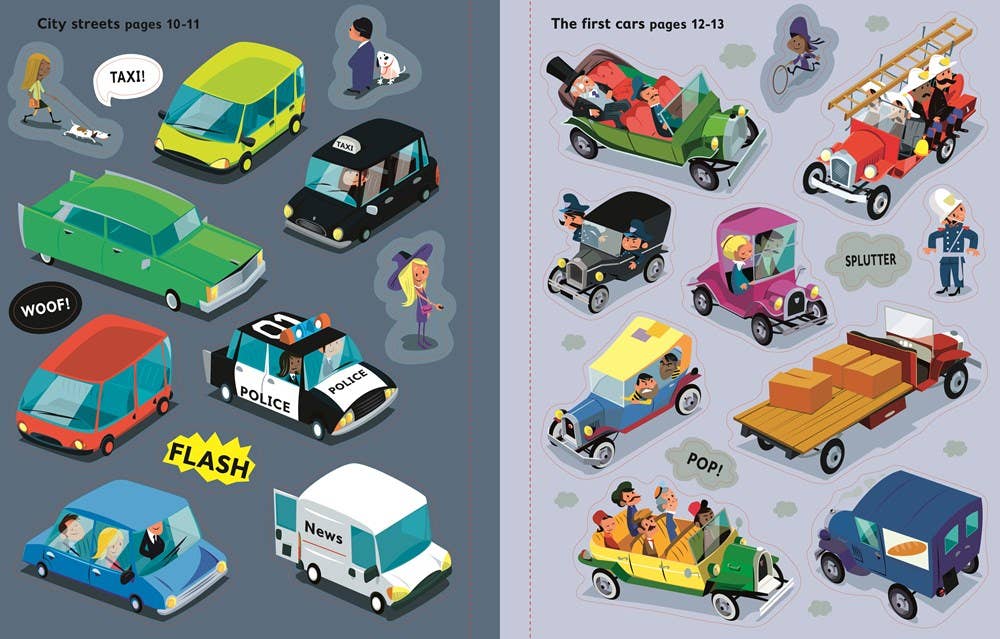 First Sticker Book: Cars