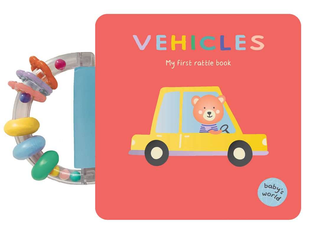 Vehicles: My First Rattle Board Book
