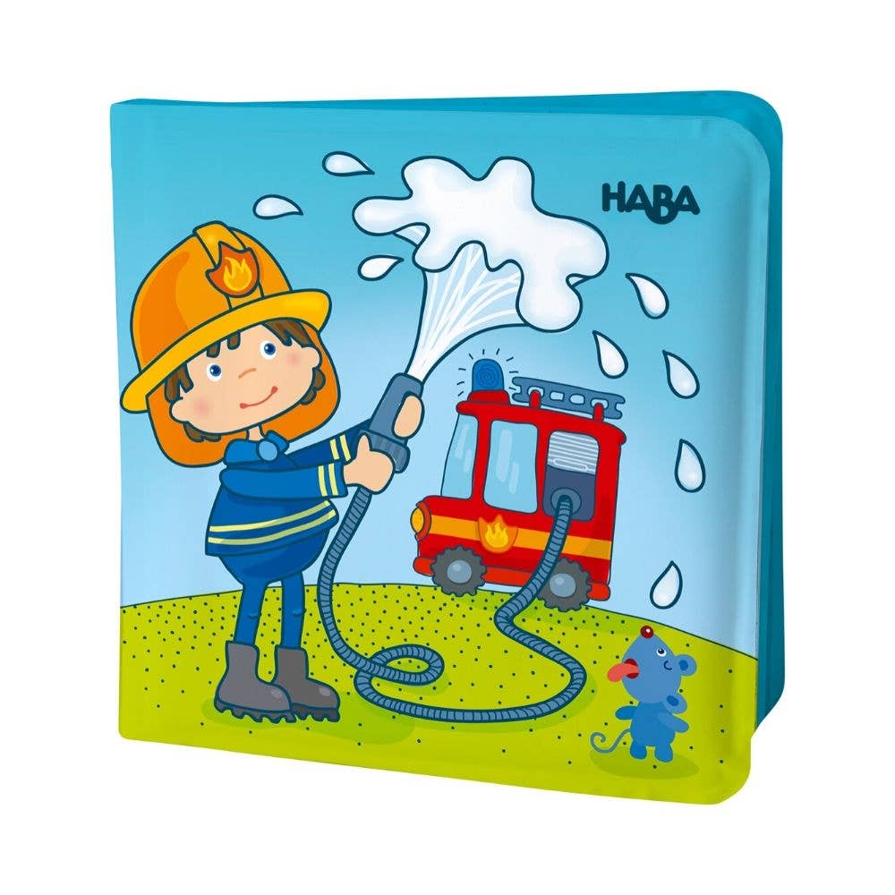 Magic Color Changing Wash Away Bath Book: Firefighters