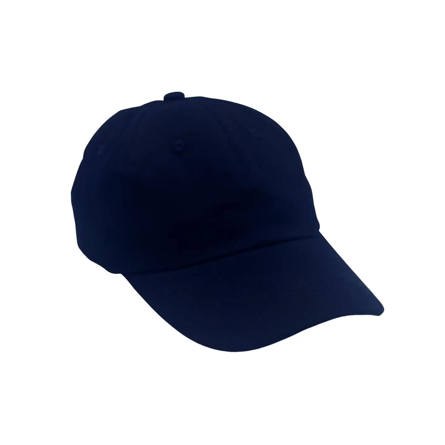 Blank Baseball Hat: Navy