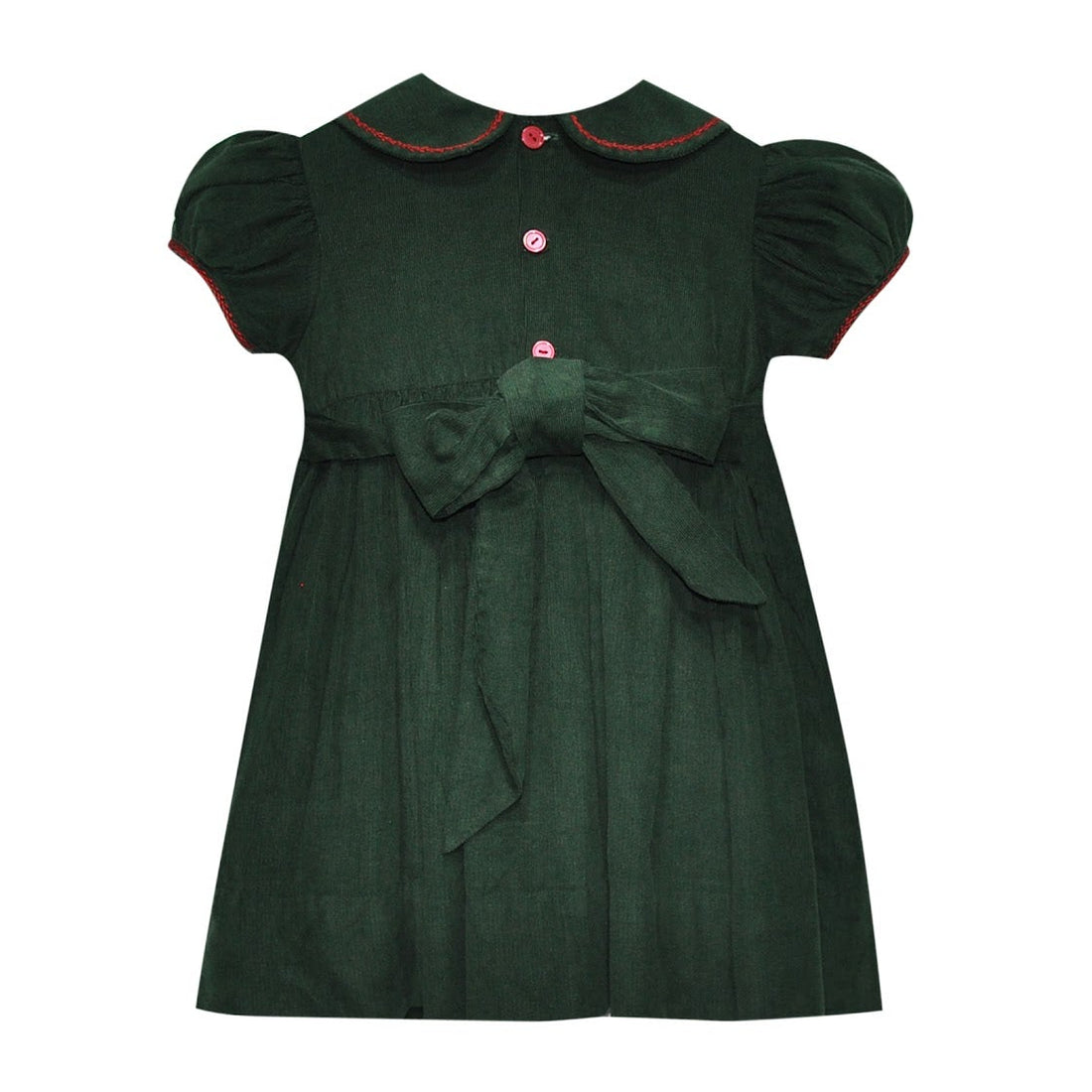 Christmas Green Juliette Dress: Rocking Horse