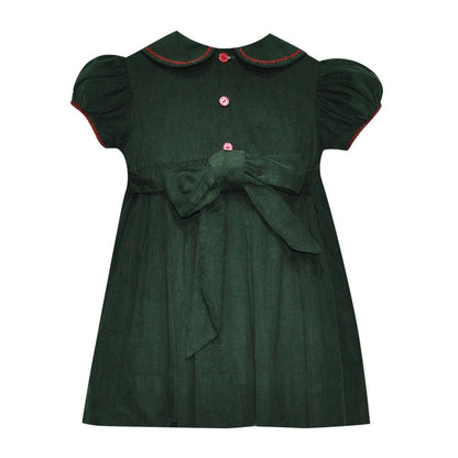 Christmas Green Juliette Dress: Rocking Horse